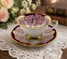 Vintage PWB Germany US Zone Demitasse Cup & Saucer picture
