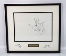 Jafar 1992 Framed Production Drawing, Signed by Nik Ranieri and Andreas Deja picture