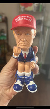 Donald Trump Golden Toilet Bobblehead FUNNY LAUGHS GIFT picture
