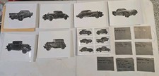 Vtg 1974 American Molded Products Co Car Plaque Master Production Archive Lot picture