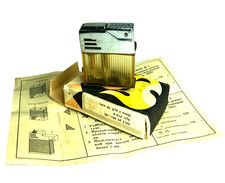 NOS Vintage Soviet Petrol Lighter ZB-23 Odessa 1982 Mid Century Box Manual Spark picture