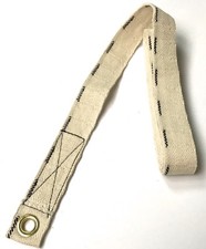 WWII US BROWNING .30 CAL AMMO BELT 100 RDS-WHITE picture