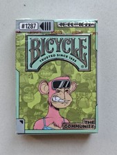 Bicycle Bored Ape Yacht Club Sliver Banana 1of 1 Playing Cards  SEALED RARE 1287 picture