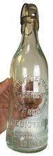Antique c1890 Joseph Kern West Roxbury Massachusetts Bottle Blob Top Blob Top picture