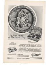 Vintage Whitmans Chocolates Magazine Print Ad 1932 Mothers Day Sampler May 8th picture