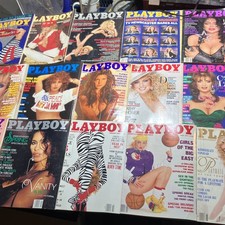 Play Boy Magazine Collection Random Years 83-89 All Centerfolds 15 Inlot picture