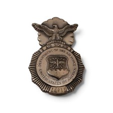 Vintage U.S. Air Police Badge From The Cold War Era Full Size 2.5