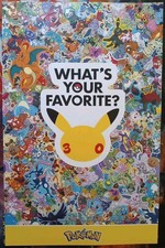 30th Pokemon Poster 