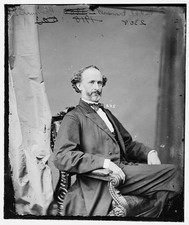 Photo:Hon. H.P.H. Brownwell Portrait 1860s Studio Cabinet Card picture