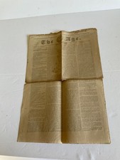 MEXICAN WAR PRESIDENT POLK ASKS CONGRESS TO DECLARE WAR 1846 NEWSPAPER MAINE picture