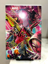 Marvel Voices Spider-Verse #1 John Giang Signed Variant Comic Spot COA 2023 picture