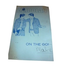1974 DeMolay Masonic Program Oxford Ohio Scrapbook w/ Vintage 70s Photos picture