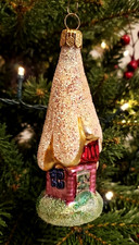 NWT Retired Christopher Radko 1995 Ice House 4” Christmas Ornament RARE picture