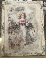 Victorian Christmas Angel  Wall Picture picture