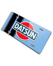 Datsun Emblem Novelty License Plate - Aluminum - 16 colors - Made in the USA picture