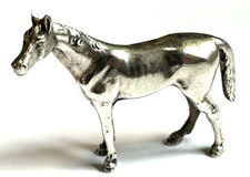 Sterling Silver Horse Figurine Figure 925 29.98 Grams picture