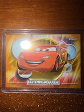 2026 TOPPS CHROME Lightning McQueen DISNEY Pixar Cars No. 20 SSP 13/50 🔥  picture