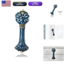 Creative Judaica Bless This House Tree Life Mezuzah Case, Wooden Texture picture