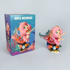 Cute Mermaid Anime Figure Collectible PVC Model Ornament Desktop Decoration Gift picture