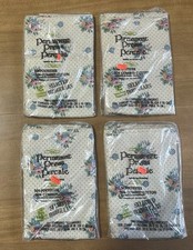 NOS - Vintage West Point Pepperell Floral Polka Dots Standard Pillow Cases Lot 4 picture