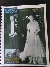 Duke & Duchess of Windsor Society 2007 Quarterly Journal.  Chateau  de Cande  picture