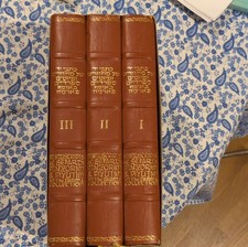 RARE Sefardi Mahzorim & Piyutim Parma Collection Leatherbound Judaic 3-Book Set picture