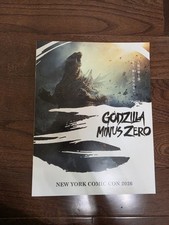 NYCC 2026 exclusive Bandai Namco Godzilla Minus Zero Catalog Program w/ Poster  picture