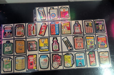 1975 Topps Wacky Packages 15th Series 15 COMPLETE 30 STICKER SET w/Bloodweiser picture