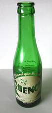 Vintage Quench Soda Bottle 7 oz 1946 Dark Green Seattle WA picture
