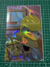 Fame Matt Groening Homer Simpson Hulk 340 Homage NYCC Exclusive LTD 15 Lava Foil picture