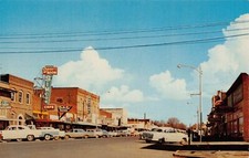 Goldendale WA 1960's Street Scene  Refrigerator / Tool Box  Magnet picture
