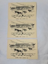 Fran Miller Laurel Race Course 1911 Horse Racing Postcard Lot (3) picture