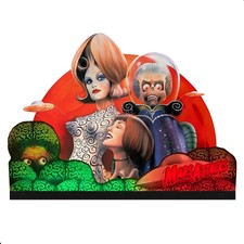 Attack From Mars Pinball Topper Acrylic RGB Topper for Pinball Machine picture