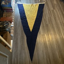 Vintage Original WWII First Repeater Or  First Substitute pennant) Stamped 43 picture