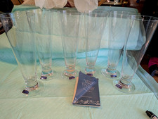 New Set of 4 Marquis By Waterford THE VINTAGE PILSNER Glasses IOB picture