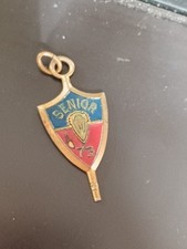 VTG 1973 Jostens Senior Graduate Key Pendant Charm Tarnished picture