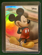 Topps 2025 Topps Chrome Disney Mickey Mouse #1 Refractor Non-Sport Card picture