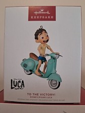 2022 Hallmark Keepsake Ornament  To The Victory  Luca  Disney Pixar NIB Freeship picture