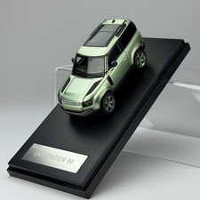 LCD 1/64 Diecast Alloy GREEN Model Car Defender 90 Open Hood Collectible Gift picture