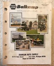 1978 - 1979 Napa Balkamp Service & Supply Catalog Cars Boats Tractor Trucks Shop picture