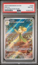2023 POKEMON SVI EN-SCARLET & VIOLET 200 DOLLIV ILLUSTRATION RARE PSA NM-MT 8 picture