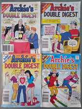 ARCHIE'S DOUBLE DIGEST SET OF 10 MAGAZINE ARCHIE COMICS BETTY & VERONICA picture