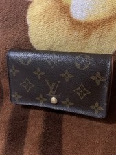 Authentic Louis Vuitton Monogram Porte Monnaie Billets Tresor Bifold Wallet picture
