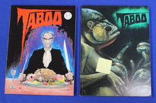 Spiderbaby Grafix Publications 1988 Taboo TPB Volumes 1 + 2 Stephen Bissette picture