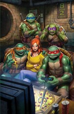 Teenage Mutant Ninja Turtles #300 Vol. 2, #20 Virgin Exclusive Gus Mauk LTD 500 picture