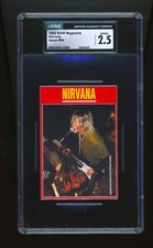 SUPER RARE 1992 RAW Magazine Nirvana (Kurt Cobain) (CGC 2.5) (POP 1/1 Higher) picture