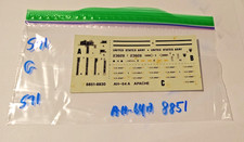 AMT AH-64A Apache Helicopter 1:72 scale Kit # 8851  Package # 571 READ DESC  picture