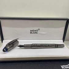 Montblanc classic fountain pen men's gift with pen case picture