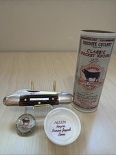 NEW GEC Great Eastern Cutlery #162226 Rogers Brown Jigged Bone picture