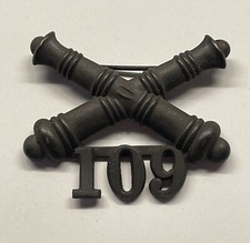1890’s U.S. Artillery Cap Badge 109th Division picture